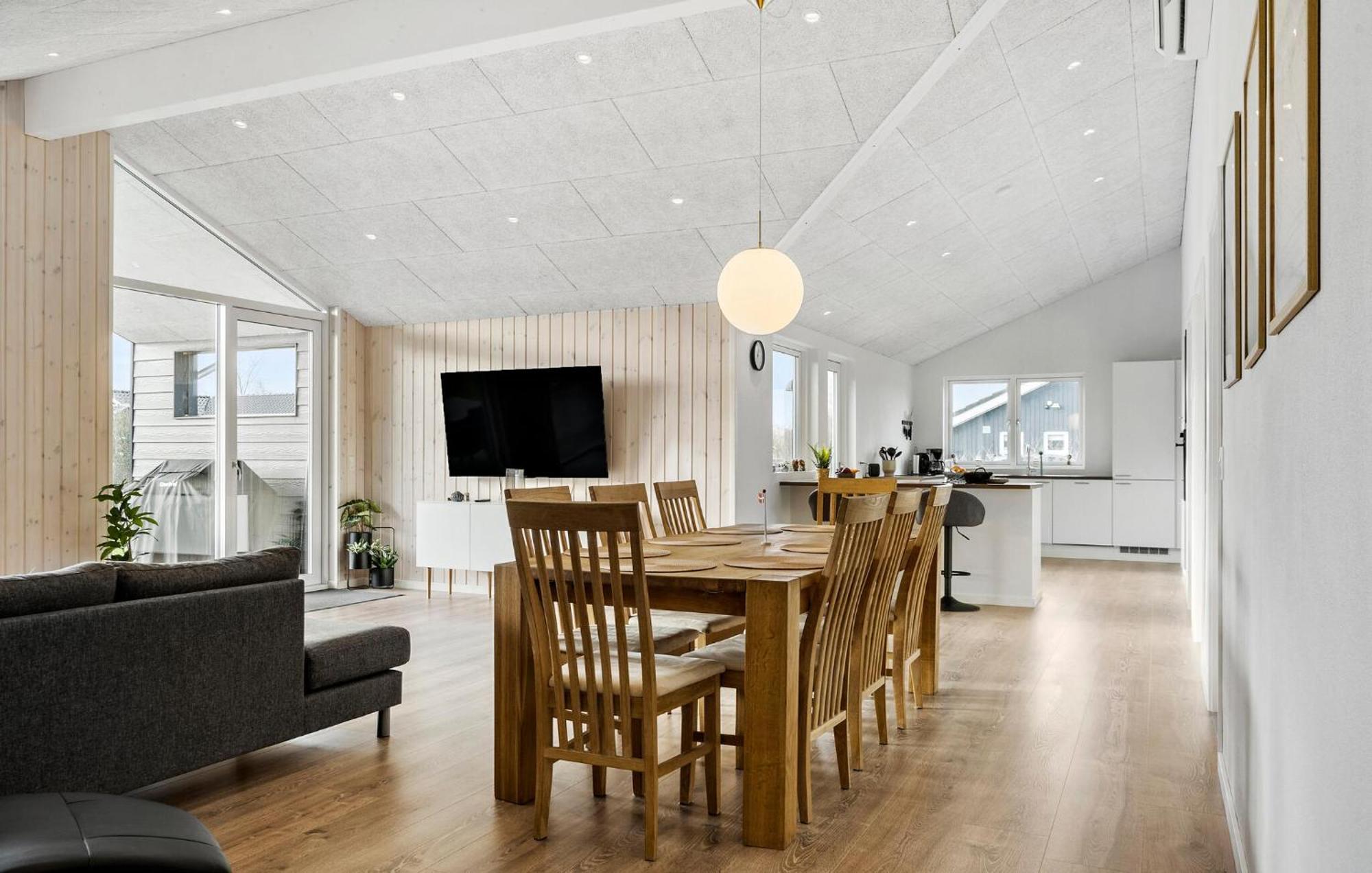 Beautiful Home In Tarm With Sauna Exterior foto